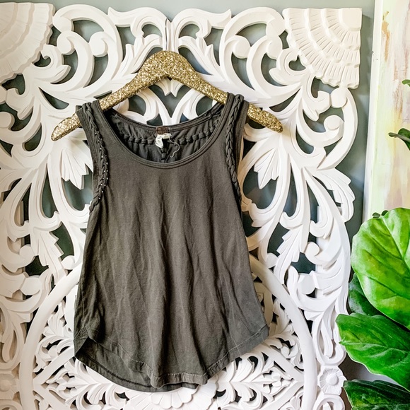 Free People Tops - ☀️ Free People Braided Tank